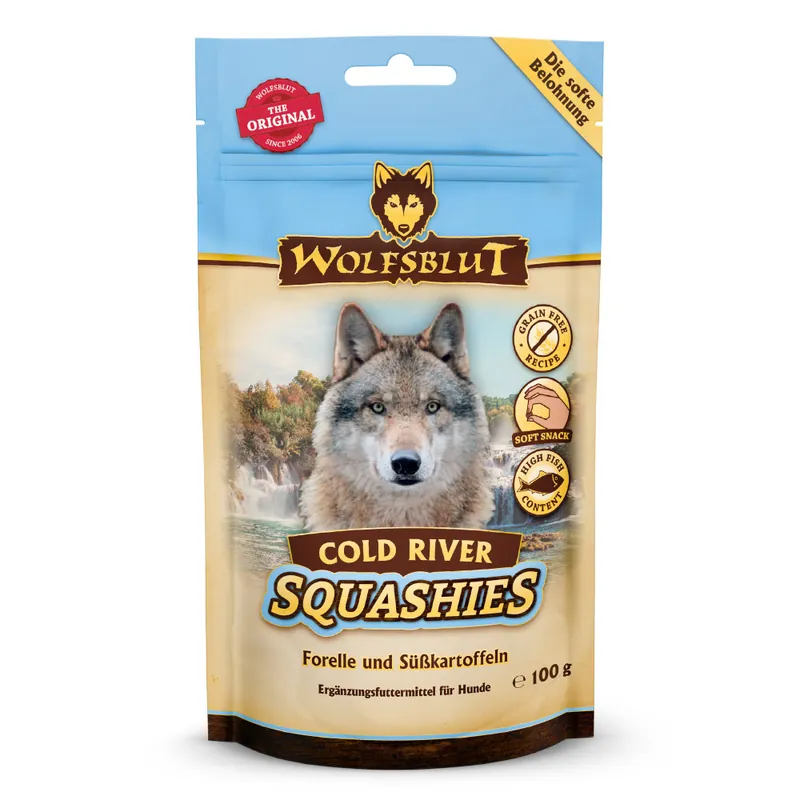 WOLFSBLUT Snack Squashies Cold River 100 g Mega-Angebot